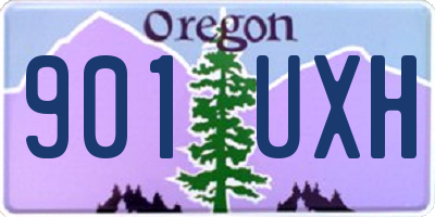 OR license plate 901UXH