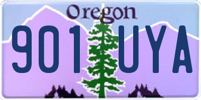 OR license plate 901UYA