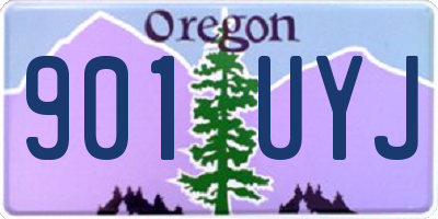 OR license plate 901UYJ