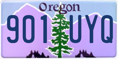 OR license plate 901UYQ