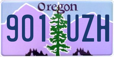 OR license plate 901UZH