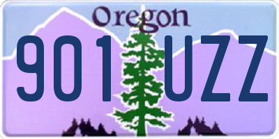 OR license plate 901UZZ