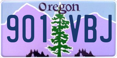 OR license plate 901VBJ
