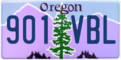 OR license plate 901VBL