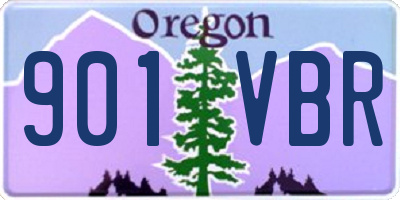 OR license plate 901VBR