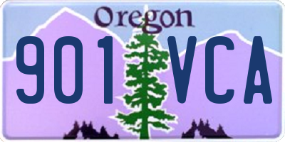OR license plate 901VCA