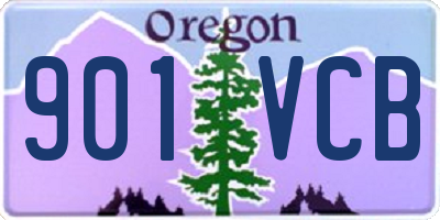 OR license plate 901VCB