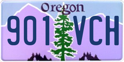 OR license plate 901VCH