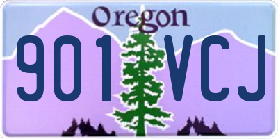 OR license plate 901VCJ