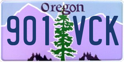 OR license plate 901VCK