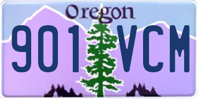 OR license plate 901VCM