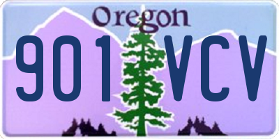 OR license plate 901VCV