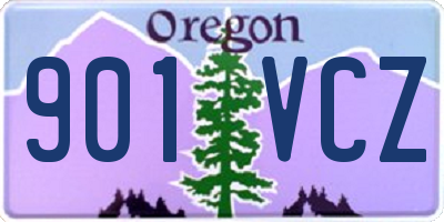 OR license plate 901VCZ