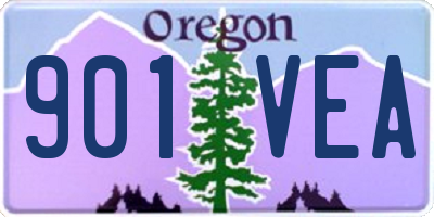 OR license plate 901VEA