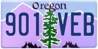OR license plate 901VEB