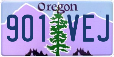 OR license plate 901VEJ