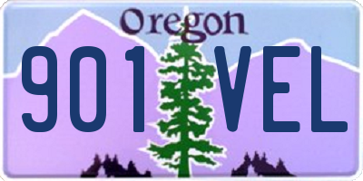 OR license plate 901VEL