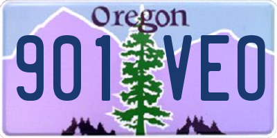 OR license plate 901VEO