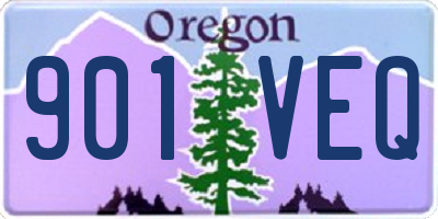 OR license plate 901VEQ