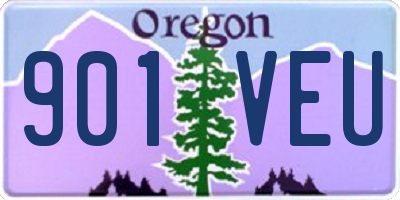 OR license plate 901VEU