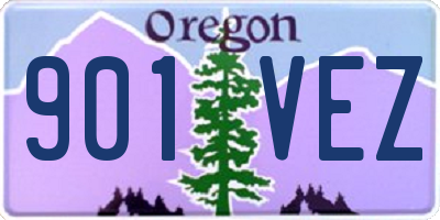 OR license plate 901VEZ