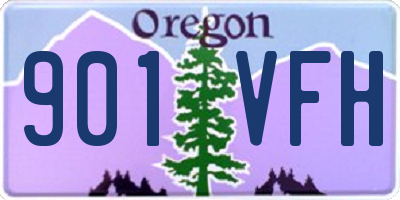 OR license plate 901VFH