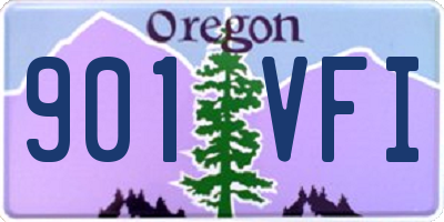 OR license plate 901VFI