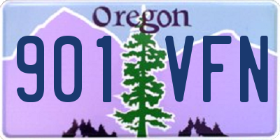 OR license plate 901VFN