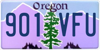 OR license plate 901VFU