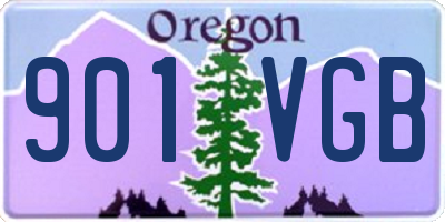 OR license plate 901VGB