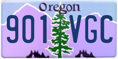 OR license plate 901VGC