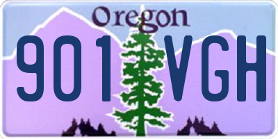OR license plate 901VGH