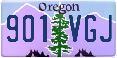 OR license plate 901VGJ