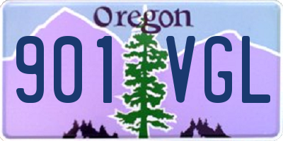 OR license plate 901VGL