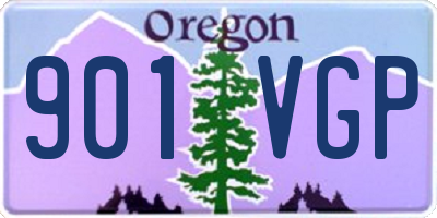 OR license plate 901VGP