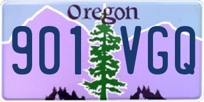 OR license plate 901VGQ