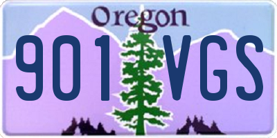 OR license plate 901VGS