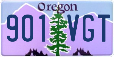 OR license plate 901VGT