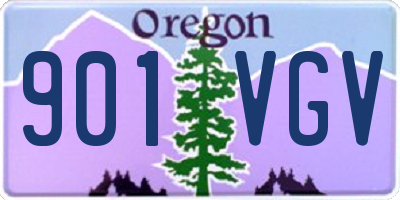 OR license plate 901VGV