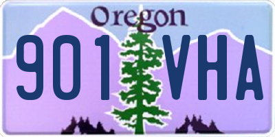 OR license plate 901VHA