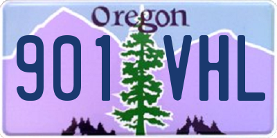 OR license plate 901VHL