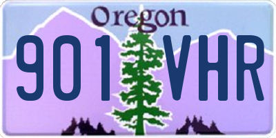 OR license plate 901VHR