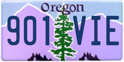 OR license plate 901VIE