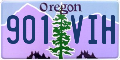 OR license plate 901VIH