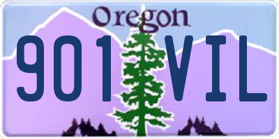 OR license plate 901VIL