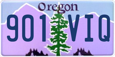 OR license plate 901VIQ