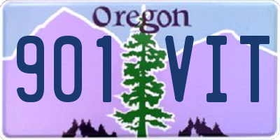 OR license plate 901VIT