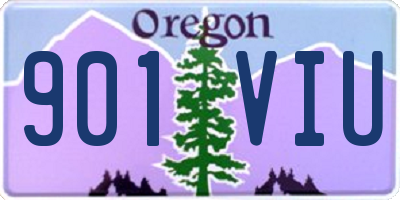 OR license plate 901VIU