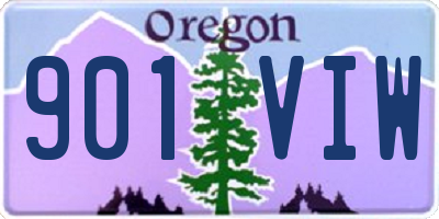 OR license plate 901VIW