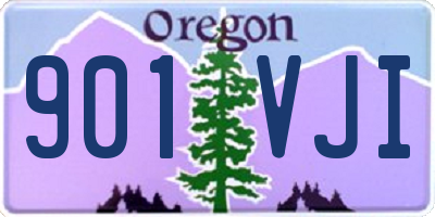 OR license plate 901VJI
